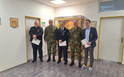 Velitel Teritoriálních sil navštívil KVV Brno