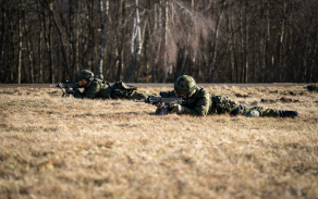 Výcvik 241. praporu územní obrany