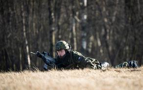 Výcvik 241. praporu územní obrany