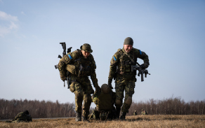 Výcvik 241. praporu územní obrany