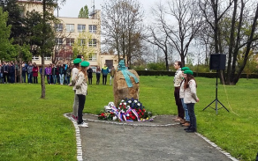 Slavnostní akt osvobození města Kyjova