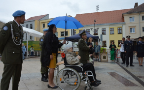 Pietní akt Hodonín ppor. Zeman