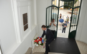 Pietní akt Hodonín ppor. Zeman